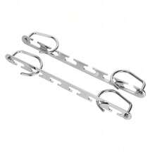 6PCS Space Saver Clothes Hanger Coat Pant Magic Hooks Closet Organizer Hanger Home