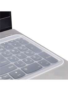 1 Protector universal de teclado de silicona, apto para portátiles de 3 pulgadas a 15,6 pulgadas (aproximadamente 33.0 cm a 39.6 cm), protector de teclado de silicona ultradelgado, impermeable y a prueba de polvo (15 pulgadas a 17,3 pulgadas (aproximadamente 38.1-43.9 cm) Protector de teclado de portátil universal)