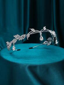 1 chiếc băng đô cài tóc thời trang thanh lịch dành cho nữ, làm từ hợp kim kẽm, kiểu dáng cổ điển, thích hợp cho cosplay, chụp ảnh, trang trí Giáng sinh, phụ kiện tóc cưới. - Nhiều màu - Xem 7