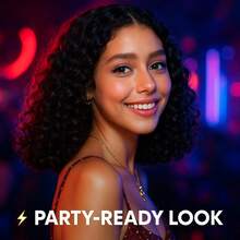 Role-Playing Props, Bride Dressing Props, 150 Density Short Hair, 14-Inch Size, 4*4 Design, Rose Adjustable Inner Net, Can Transform Into Various Styles High-Quality Fiber Material - Black - View 1