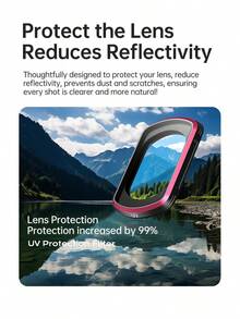 Llano For Osmo Pocket 3 Motion Camera Filters Set 3-In-1 Kit(CPL+1/4 Black Mist+ND2-32)UV Filter Camera Lens Filter Kit