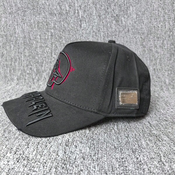 Halloween Black Skull Baseball Cap, Unisex Sports Casual Hat