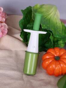 1pc Manual Fruit Slicer - Plastic Kitchen Tool, Ergonomic Design, Efficient For Cutting Tomatoes, Grapes, Berries | Portable, No Electricity Needed, User-Friendly, Compact & Sturdy, Suitable For Cooking Beginners - Multicolor - View 3