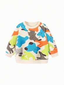 mini bala Kinder Sweatshirt aus weichem dehnbarem Material, 2025, süß und bequem, mit langen Ärmeln