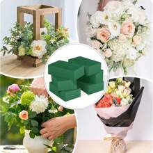 8pcs/6pcs/4pcs/3pcs/2pcs/1pc Floral Foam Bricks For Flower Arrangement, Each 5cm L X 3.1cm W X 1cm H, Wet & Dry Flower Foam Blocks, Suitable For Weddings, Birthdays, Parties, Holiday Decorations