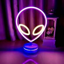 1 pezzo Luce a LED a forma di lettera "Bar", lampada alfabeto a luce bianca calda, combinazione di parole DIY BAR adatta per bar, taverna, festa, compleanno, campeggio, zona pranzo, corridoio, dormitorio, camera da letto, spuntino notturno, ristorante e scene di festa, decorazione per San Valentino, Festa della Mamma, Ognissanti, Natale e altre vacanze - funzionamento a batteria (batterie non incluse)