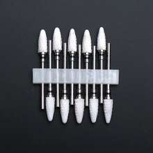 10个装陶瓷指甲磨头专业指甲护理工具 - 彩色 - 查看 15