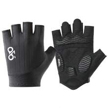 AOLIKES 1 件夏季自行车手套半指山地车骑行手套男士 SBR 加厚防滑减震骑行自行车配件