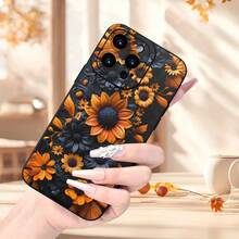 Funda de teléfono clásica, creativa, hermosa y elegante, textura mate, patrón de crisantemo pequeño, personalidad a la moda, de gran , diseño a prueba de golpes y anticaídas, resistente a la suciedad y duradera, adecuada para  17/17 Pro/17 Pro Max/17 Air/ 16/16 Pro/16 Pro Max/16 Plus/ 15/15 Pro Max/15 Pro/15 Plus/ 14/14 Pro/14 Plus/14 Pro Max/ 13/13 Pro/13 Pro Max/12/12 Pro/12 Pro Max/11/11 Pro/11 Pro Max/XR/X/XS/XS Max. Es el regalo de cumpleaños perfecto para novias, novios, esposos, esposas, amigos o para uno mismo, innovador y a la moda, adecuado tanto para hombres como para mujeres.(Enviado a amigos, novias, novios y familiares) - Multicolor 2042 - Ver 6