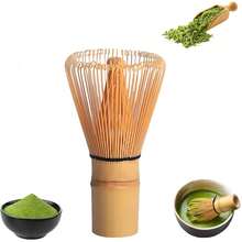 1PC Authentic Bamboo Matcha Tea Whisk For Perfect Froth Cups - Easy To Use And Clean - Handmade Traditional Japanese Matcha Whisk For Green Tea Lovers - Multicolor - View 2