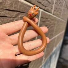 1/2/6/12/24/48 piezas Paquete de juguetes sensoriales de cuerdas elásticas de Navidad con Papá Noel, muñeco de nieve, alce - Excelente para niños, estudiantes, alivio del estrés y juguetes antiansiedad, surtido de regalos de fiesta de Navidad, relleno de piñata, estilo y color aleatorios