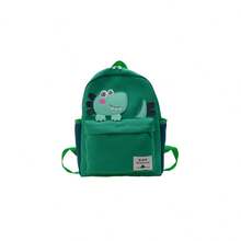 Cute Cartoon Dinosaur Backpack, Multi-Pocket Schoolbag For Teenagers - A - View 10