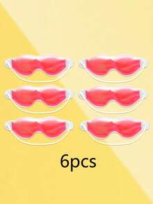 1/2/4/6 piezas, Máscara de ojos de hielo, Parche de hielo, Parche de hielo con frutas, Máscara de ojos refrescante, Máscara de ojos de hielo azul, Máscara de ojos de hielo verde, Máscara de ojos de hielo amarilla, Máscara de ojos de hielo roja, Máscara de ojos de gel, Máscara de ojos refrescante de verano, Máscara de ojos con bolsa de hielo, Máscara de ojos con parche de hielo, Máscara de ojos con compresa caliente de invierno, Paquete de hielo de gel, Paquete de compresa caliente y fría multifuncional