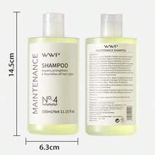 1 件保养洗发水/护发素，含天然植物提取物，深层清洁，为头发增添光泽，滋润并修复干燥头发，多效损伤修复，具有控油效果，使头发恢复活力，使头发光泽顺滑，适用于干燥和受损的头发，护发，日常使用 - 彩色 - 查看 8