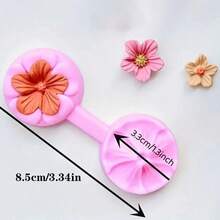 1pc/3pcs Petal Shaped Clay Cutter Set, Polymer Clay Cutters For Earring Making, Jewelry Crafting - Round Petals - View 10
