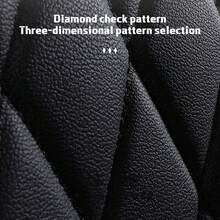 Cobear 5seats Car Seat Covers PU Leather Waterproof Car Seat Cushions Car Seat Protector Full Set Front Seats Rear Seat Covers Universal Fit Most Cars MH20 - 米色 - 查看 6