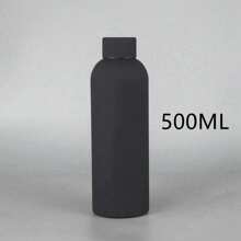 Taza de boca estrecha de acero inoxidable estilo estadounidense de 17/25oz500/750ml, botella de agua aislada al vacío portátil, termo deportivo con gran capacidad para senderismo y escalada, ideal para fiestas y regalos, de vuelta al colegio