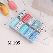 10 Peças Adesivos de Água de Padrão Floral Estilo INS para Arte de Unhas, Folhas de Transferência de Unhas Pintadas à Mão de Alta Qualidade, Adequado para Livros, Papelaria, Mesas, Tablets, Vidro, Paredes, Decorações DIY, Ótimo Presente para Familiares e Amigos