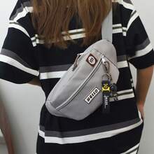 Women Shoulder Bags - [ 升級版防潑水布料 ]灰色 - 查看 2