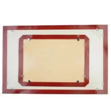 Large Size Safe Button Silicone Baking Mat Non-Stick Silicone Kneading Mat Reusable Oven Liner Bake Chicken Pastry Cookie Bread