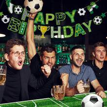 Soccer Birthday Party Decorations,Football Party Decorations, Football Birthday Party Decorations, Sports Themed Party Decorations, Sports Birthday Party Decorations - Football Themed Party Kit - View 4
