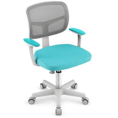 Lifezeal Kids Desk Chair Study Computer Chair With Adjustable Height, Lumbar Support