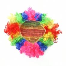 8 件套成人小丑服装套装小丑服、假发、鼻子、面具、小丑包、鞋子、马戏团道具嘉年华角色扮演服装配饰马戏团派对角色扮演适合搞笑可爱小丑 - 彩色 - 查看 4