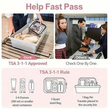 Medicine-Themed PVC Zippered Cosmetic Bag For Girl & Girls - Large Capacity Lightweight Travel Organizer, Easy Wipe-Clean Toiletry Bag With Fade-Resistant Design, Approved For Daily Use & Trips, Toiletry Travel Bag,Baby Storge - Multicolor - View 5