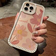 Funda para teléfono 1PC Teléfono Bling de doble cara, parte trasera dura suave a prueba de golpes, multicapa, TPU+PC, compatible 16/15/14/13/12/11 Pro/Plus - transparente - Ver 5
