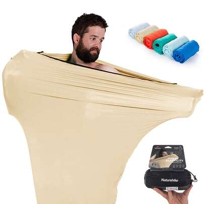 Naturehike Lightweight Portable Elastic Travel Sleeping Bag Lining, Suitable For Outdoor Travel, Hotel Stays, Prevent Dirt