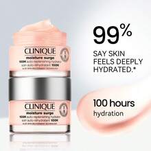 Clinique Moisture Surge 100H 自动补水保湿霜 1.7 盎司/50 毫升，1 盎司/30 毫升保湿霜超长效保湿密集保湿无油屏障修复女朋友妻子母亲朋友生日毕业派对旅行露营户外学校校园旅行节日周年纪念秋季秋季秋季造型 - 彩色 - 查看 2