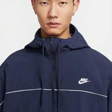 Nike Men's AS M NK CLUB ATHLETE HD JACKET, Woven Hoodie Jacket HJ2013-451