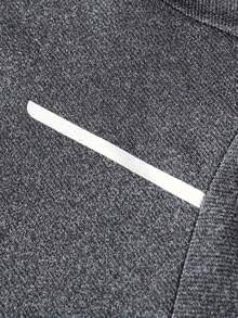 男士立领拉链运动套装，适合春秋季