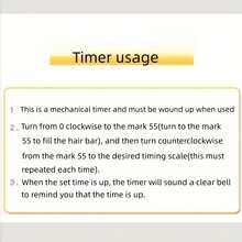 Mechanical Kitchen Timer Cute Strawberry Countdown Timer 60 Minute Cooking Timer Reminder For Home - Pink - View 8