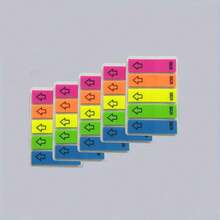 500 张“请在此签名”便签 - 鲜艳透明索引标签，适用于合同和文件，强力粘合，可重复使用，非常适合办公室和银行使用、学校用品、返校