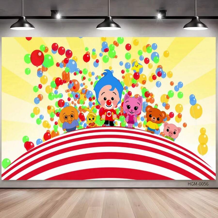 Animation P-Plim Photo Background (Multiple Styles) For Photophones For Photos Art Paper Photography Background Backdrops Christmas - Kiểu 3 - Xem 1