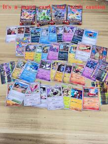 pokemon 40 pièces cartes Pokémon Y, jeu de cartes Pokémon, cartes à collectionner Pokémon