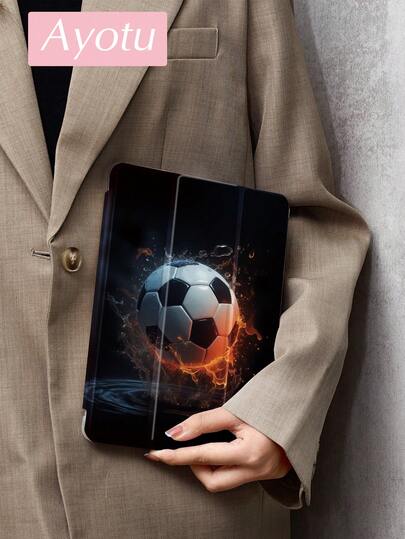 Soccer Football Case Compatible With Samsung Galaxy Tab/IPad,IPad