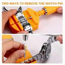 11 Piece Set Of Clock Adjusters, Watch Repair Tools, Watch Disassemblers, Watch Chains, Strap Adjusters, Watch Strap Cutters, Essential For Home Use, Convenient And Easy To Use,The Ideal Choice For Gifts