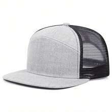 1PC Micro Curved Breathable Truck Driver Baseball Cap Adjustable  Letter