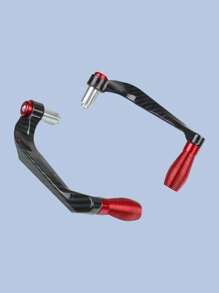 CNC Aluminum Motorcycle Handguards – Brake & Clutch Lever Protection, Carbon Fiber Texture Finish, Universal Fit For Off-Road Bikes, Scooters & Street Vehicles, Easy Installation, Durable Hand Protectors For Riders,Motorcycle Modification Protection Bar - Multicolor - View 10