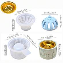 3件套中东风格香炉硅胶模具，创意文化香炉桌面装饰石膏模具，粘土模具 - 白色 - 查看 14