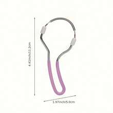 1pc Women's Painless Facial Hair Remover, Portable Spring Roller Epilator, Lightweight Depilation Tool For Lips, Chin, Face, Neck - Easy To Use - Multicolor - View 4