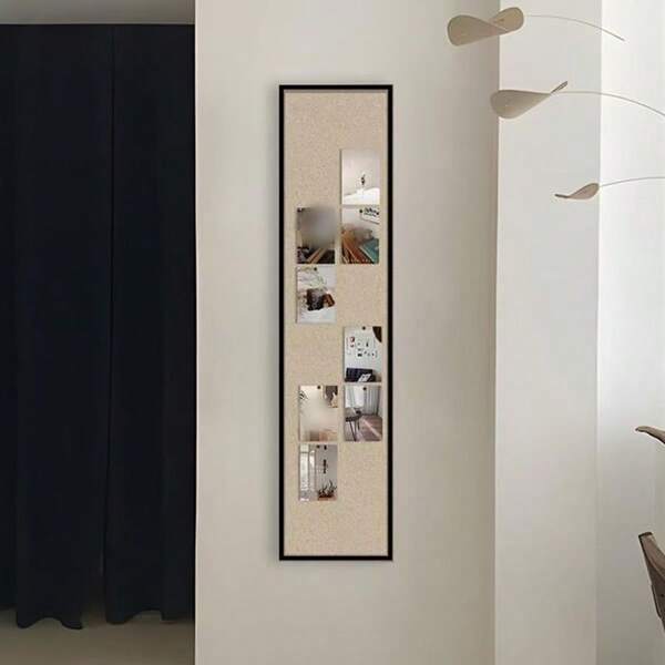 1 Stück 20*80cm Filz Fotowand Hintergrundplatte, dekorative Wandaufkleber, für Schulbedarf, Schulanfang