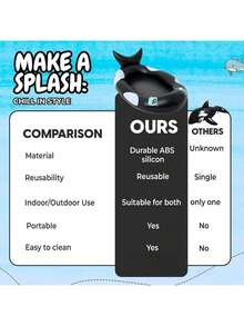 Flatable Relaxing Pool Float Heavy Duty Water Floating Mat Adult Mesh Hammock Portable Design,Adult Inflatable Whale Pool Float Rings, Pool Float Rings And Pool Parties, Beach Essentials, Beach Accessories - Multicolor - View 5