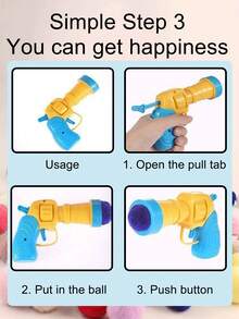 Juguete diseñado para promover el amor y la confianza entre el dueño y el gato, adecuado para que los gatos jueguen, adecuado para gatos, perros y pequeños animales. El color de las bolas de burbujas es aleatorio.