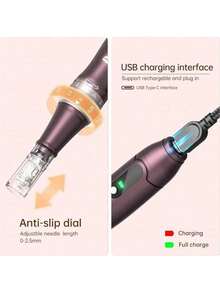 10支装专业微型塑身笔套装，包含0.25mm替换笔芯，Dr.Pen A10塑身笔 - 专业微型塑身笔 - 塑身工具套装，包含10支0.25mm替换笔芯