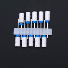 10个装陶瓷指甲磨头专业指甲护理工具 - 彩色 - 查看 18