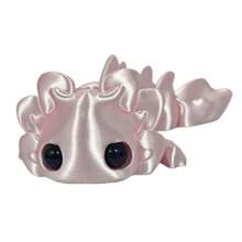 1 peça Axolotl Arco-Íris de 5,51 polegadas Impresso em 3D, Adequado para Decoração de Mesa, Decorações Domésticas, Presentes de Férias