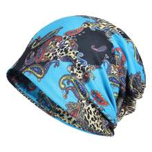 Light Weight Slouchy Beanie For Men Women, Oversize Thin Skull Cap Chemo Cap Night Sleeping Hat For All Seasons - Multicolor - View 13